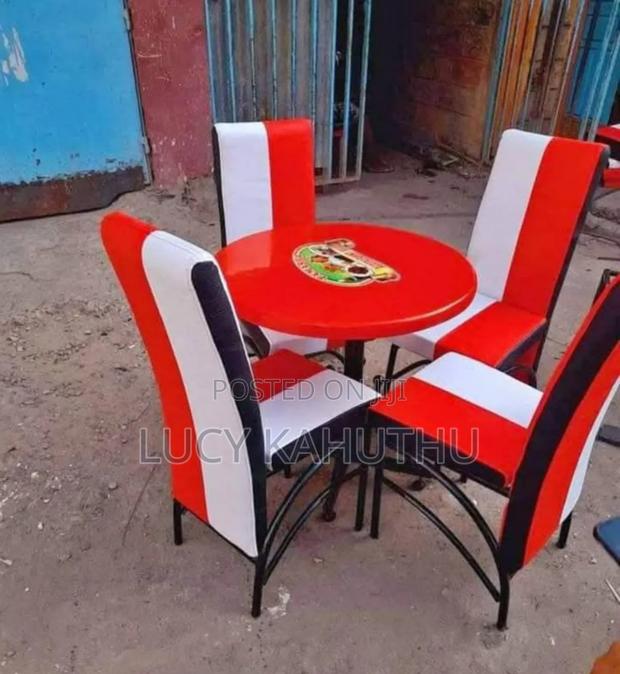 Restaurant Set Executive Red and White Blended - main view
