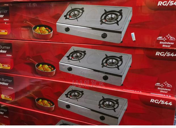 Rg-544 Ramtons Double Burner Gas Cooker - Mt