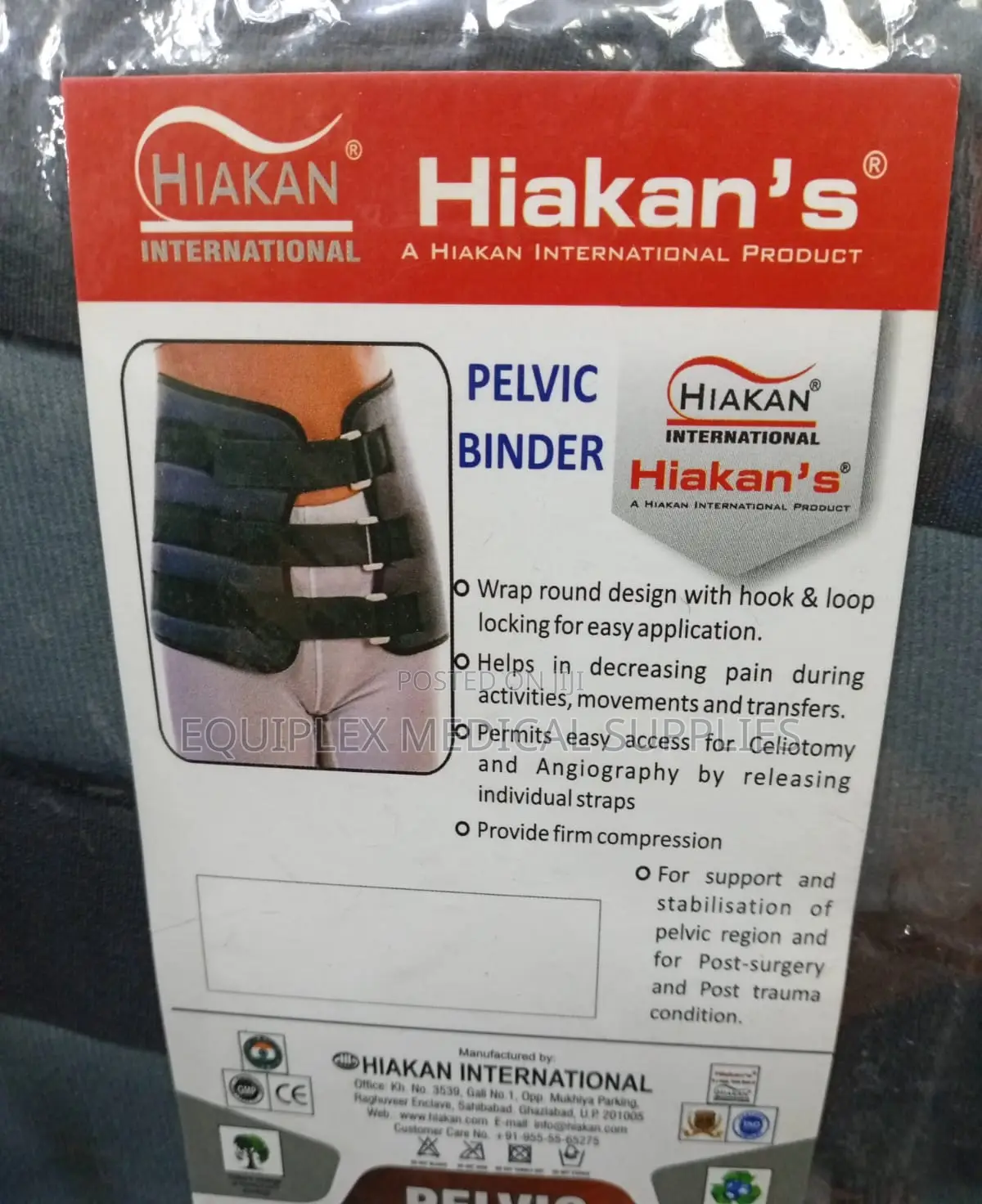 Pelvic Binder for Emergency Pelvic Stabilization
