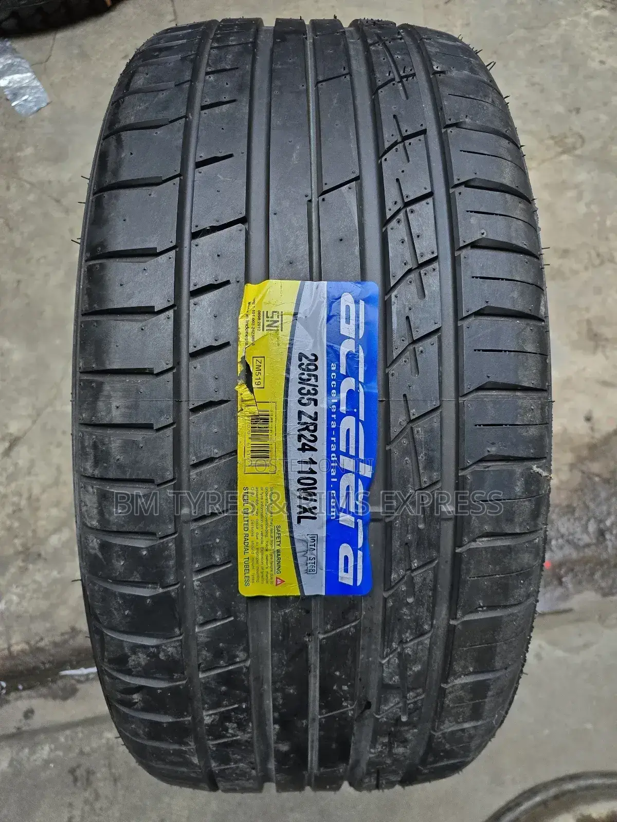 295 /35 R24 Accelera Tyres (Indonesia)