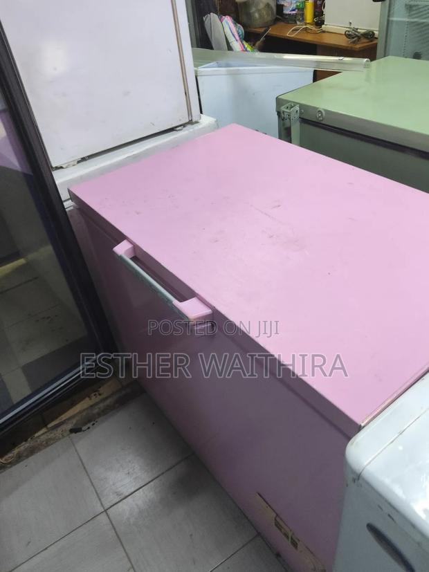 Pink Chest Freezer Well Maintained