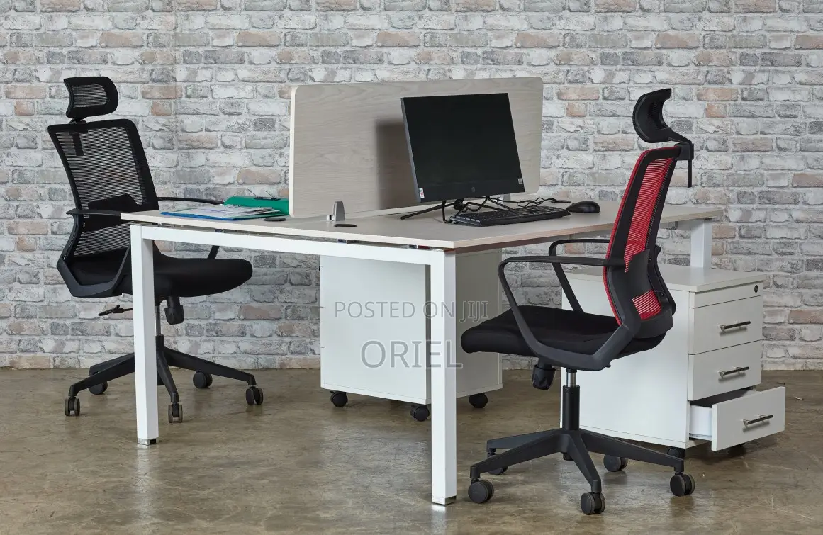 Modern Office Working Desk : Executive 2-Way Office Workstation