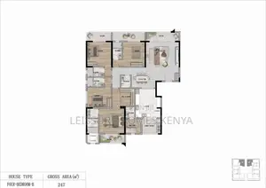 3bdrm Apartment In Kilimani For Sale