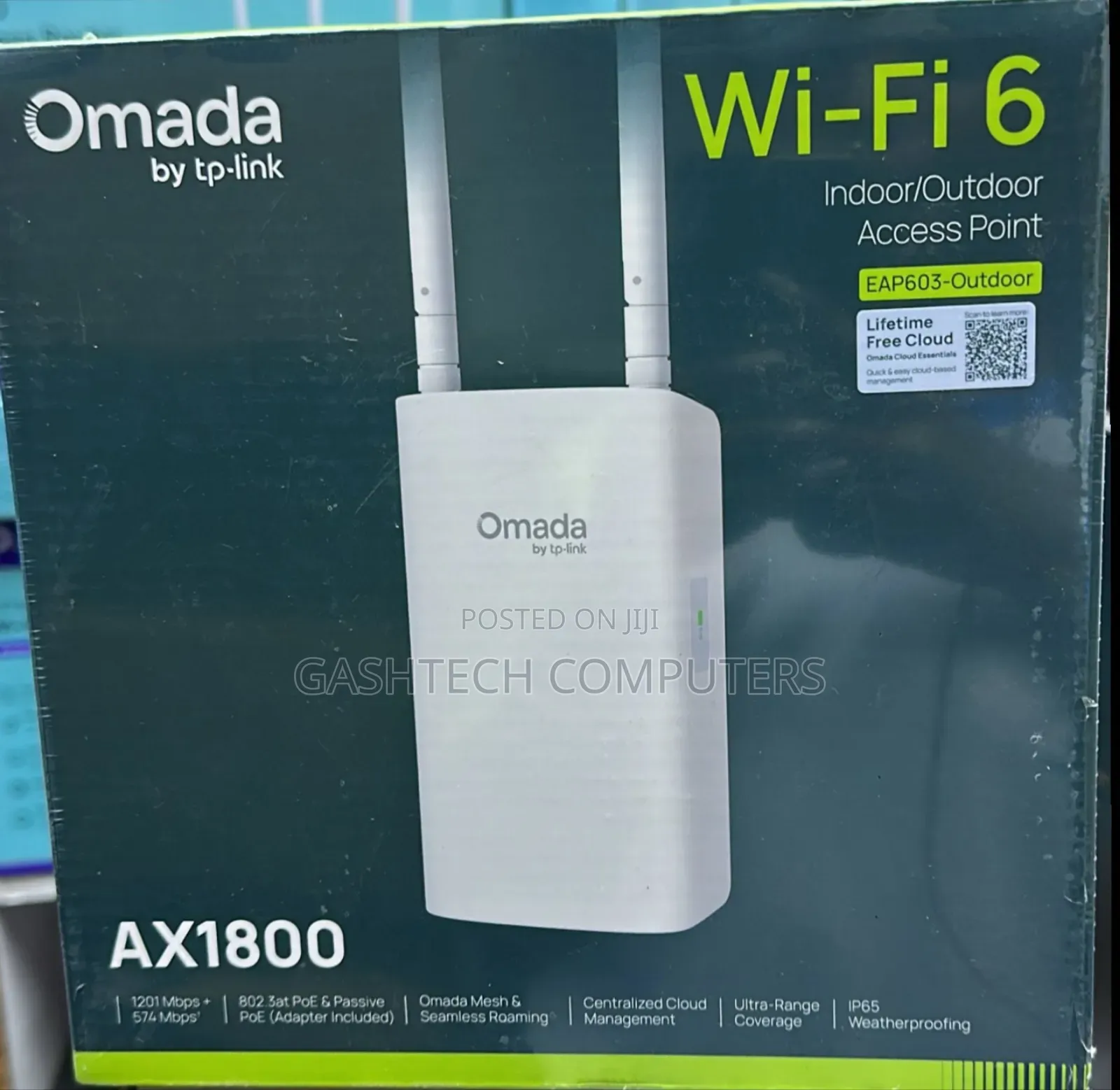 Tp-link Eap603-outdoor Ax1800 Wifi 6 Access Point