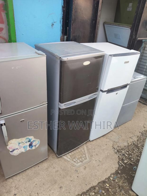 138litres Free Standing Double Doors Fridge