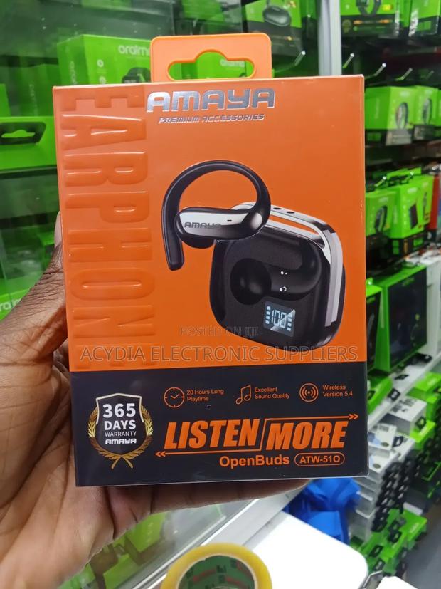 Amaya Openbuds Atw-510 20 Hours Playtime - thumbnail 3