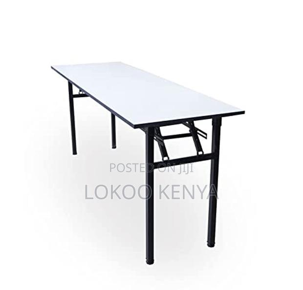 Office Table; 1.8 M Folding Multi-Purpose Banquet Office Table - thumbnail 8