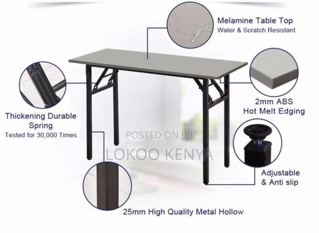 Office Table; 1.8 M Folding Multi-Purpose Banquet Office Table - thumbnail 9