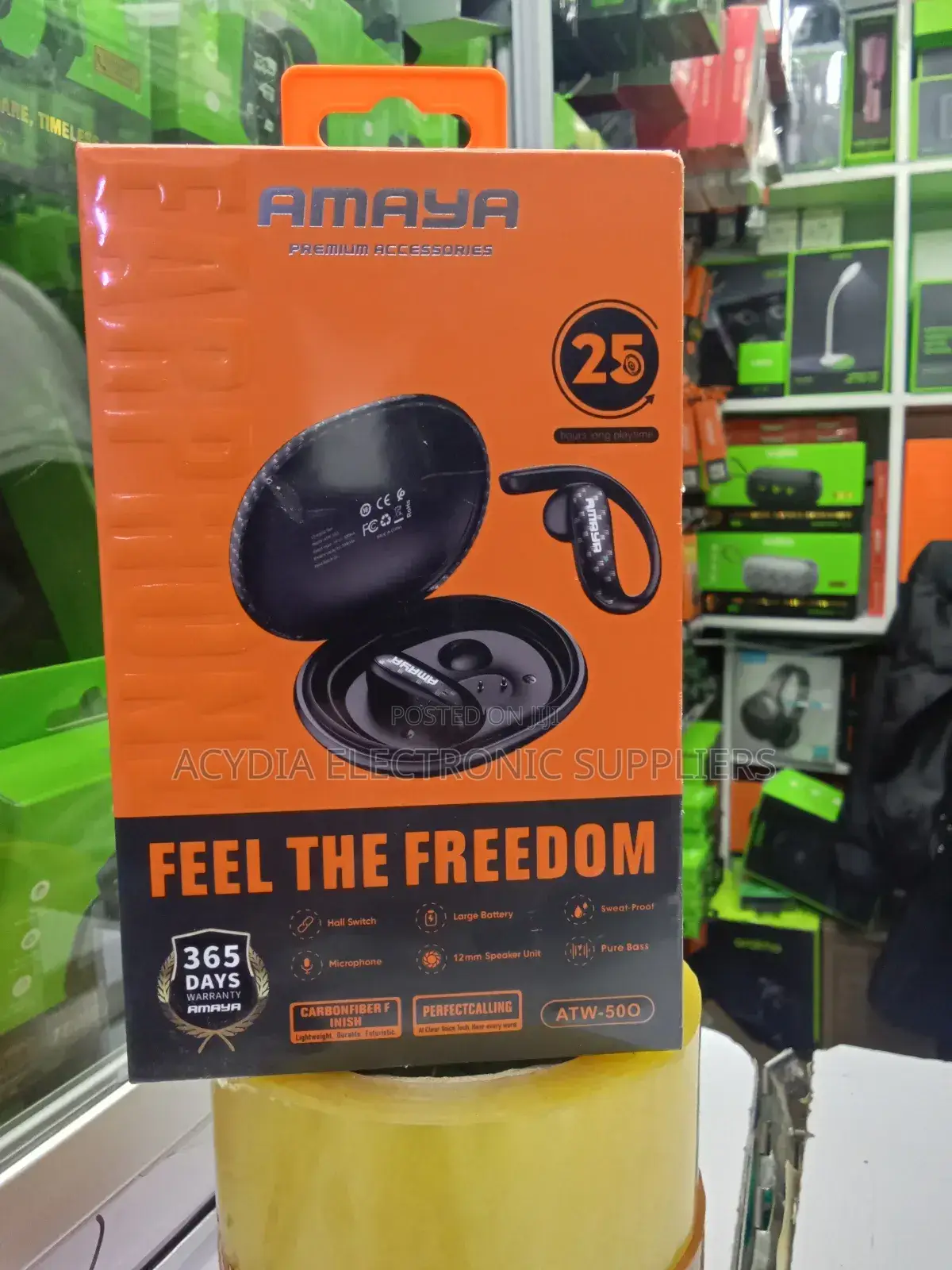 Amaya Openbuds Atw-500 25 Hours Playtime