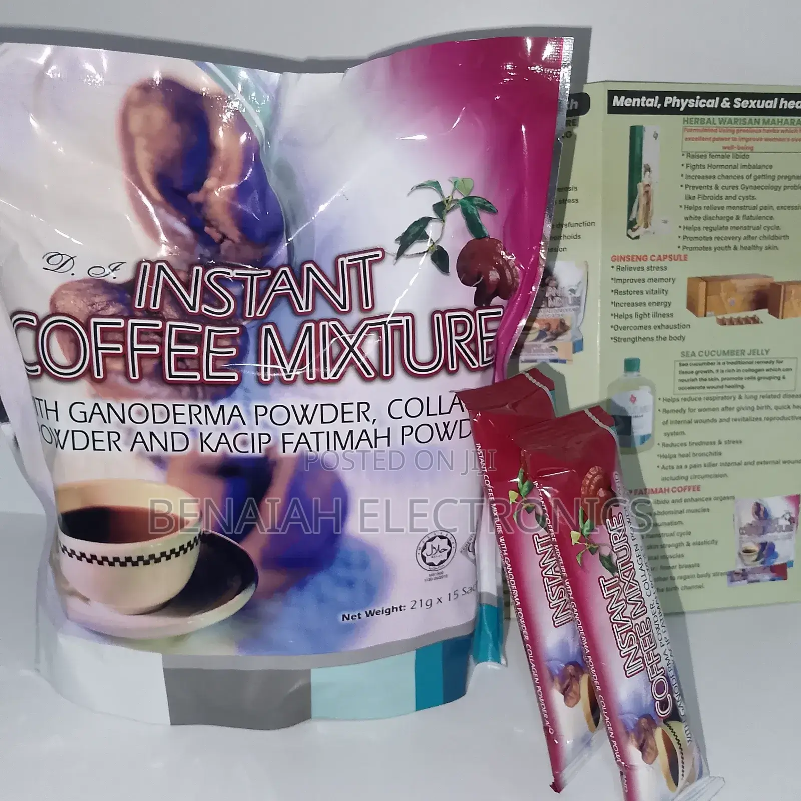 Cleansing/Detoxifying Cappuccino Coffee With Ganoderma From Dynapharm