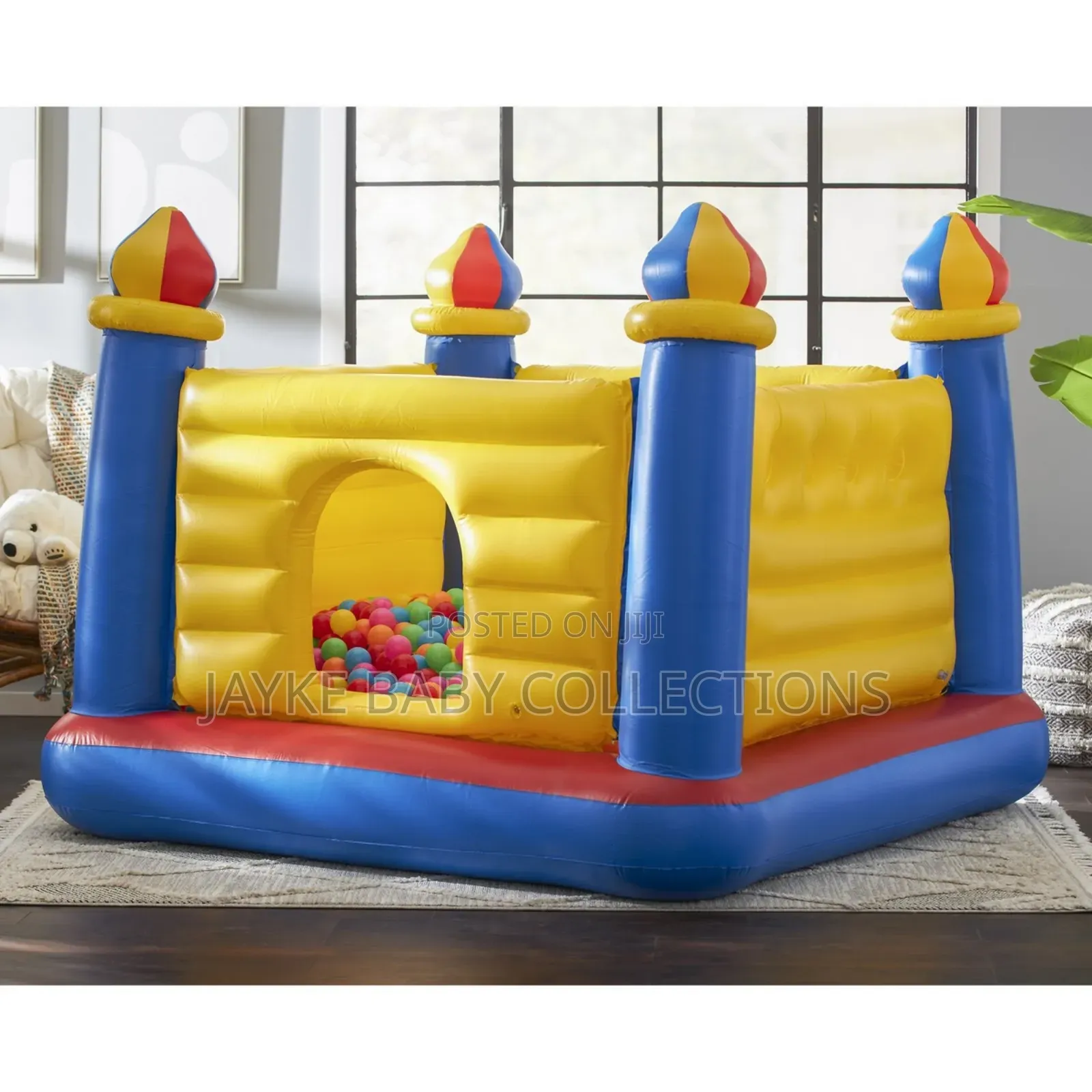 3–6y Kids? Indoor Outdoor Castle Bouncer
