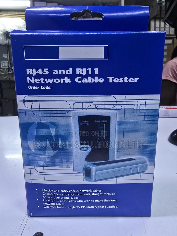 Rj45 / Rj11 Cable Tester Normal - main view