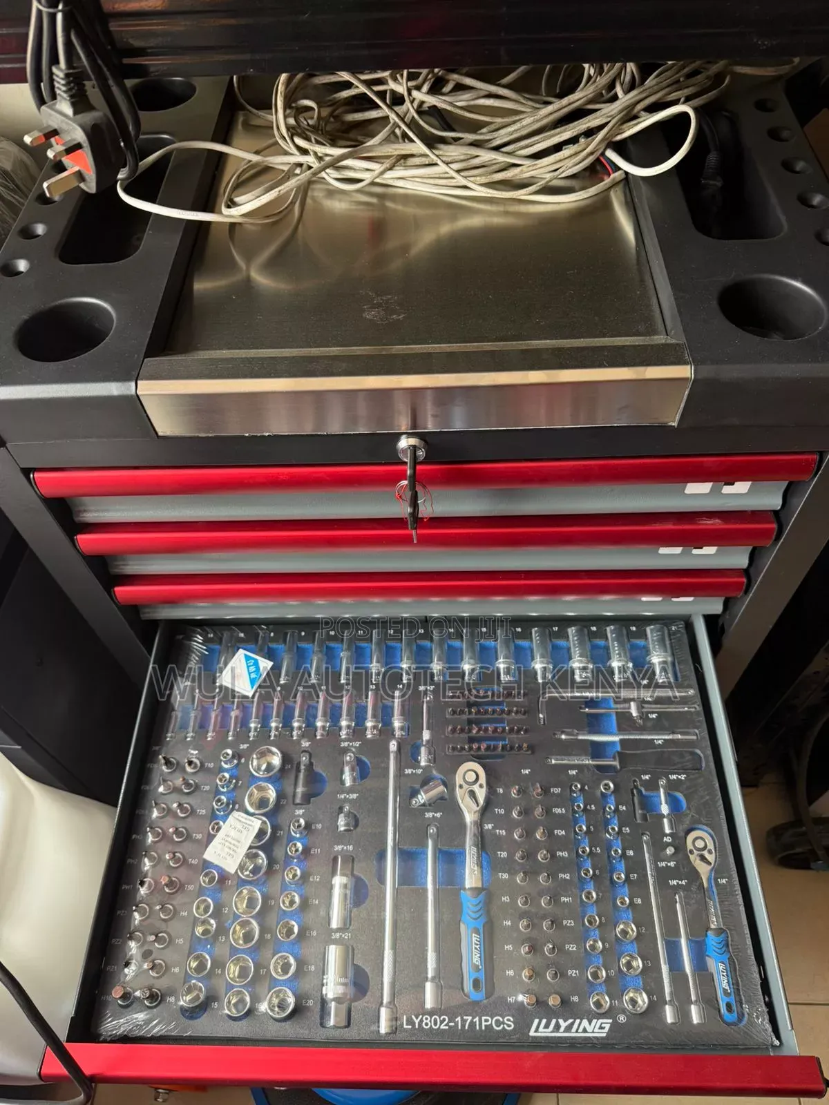 Heavy Duty High Quality Machinery Trolley Toolset With All Accessories