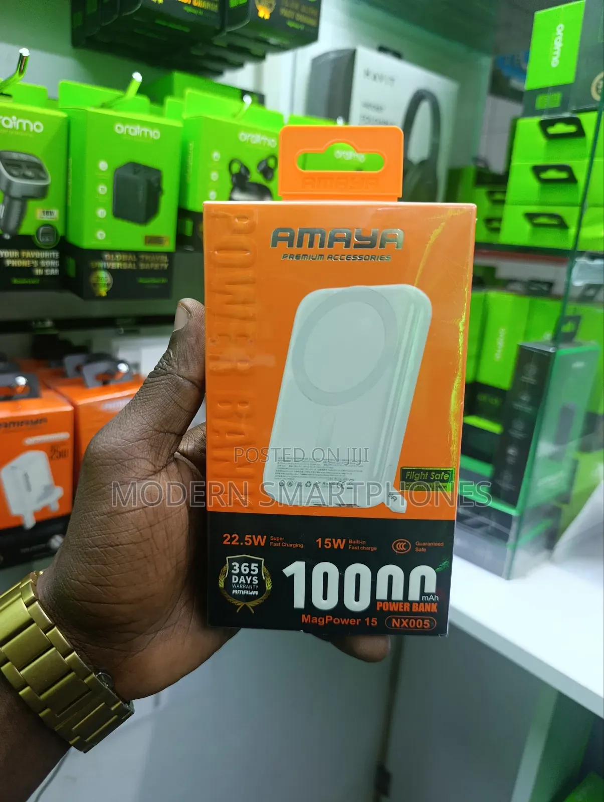 Amaya Magpower 15 10000mah 22.5 Wireless Power Bank