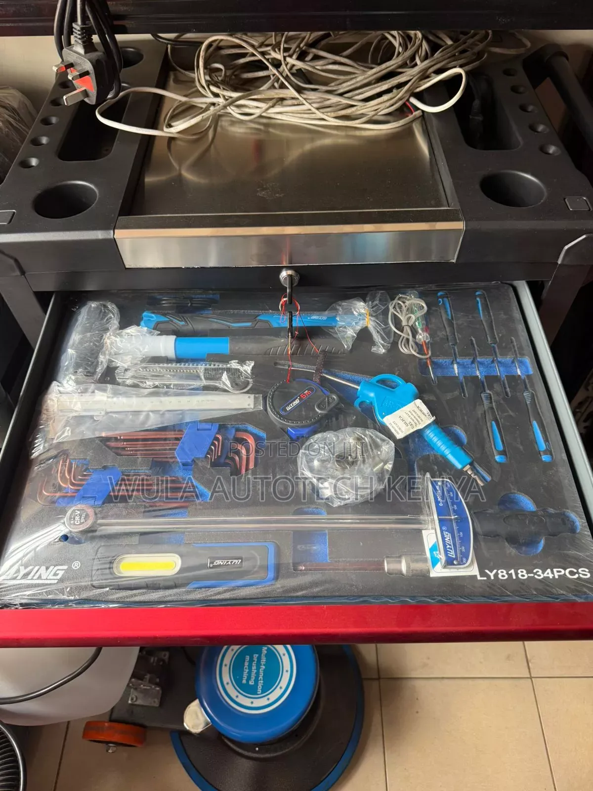 Heavy Duty High Quality Machinery Trolley Toolset With All Accessories