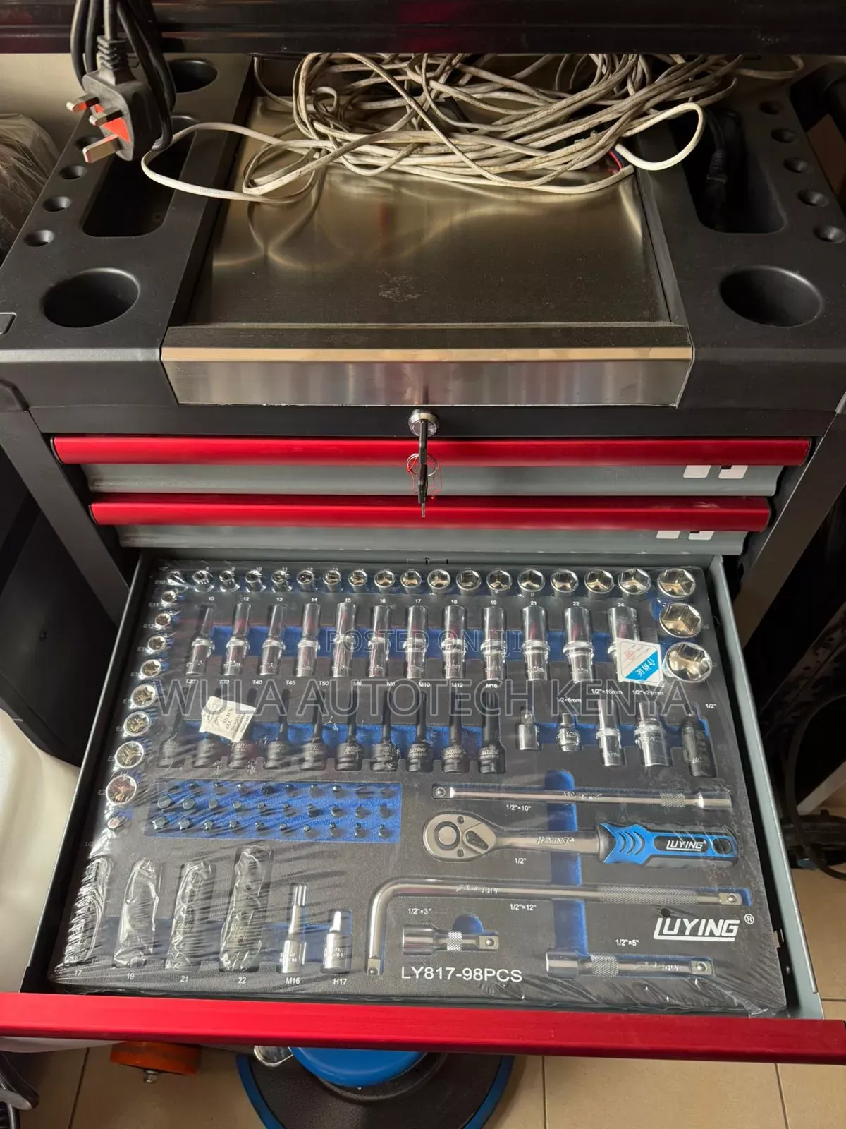 Heavy Duty High Quality Machinery Trolley Toolset With All Accessories