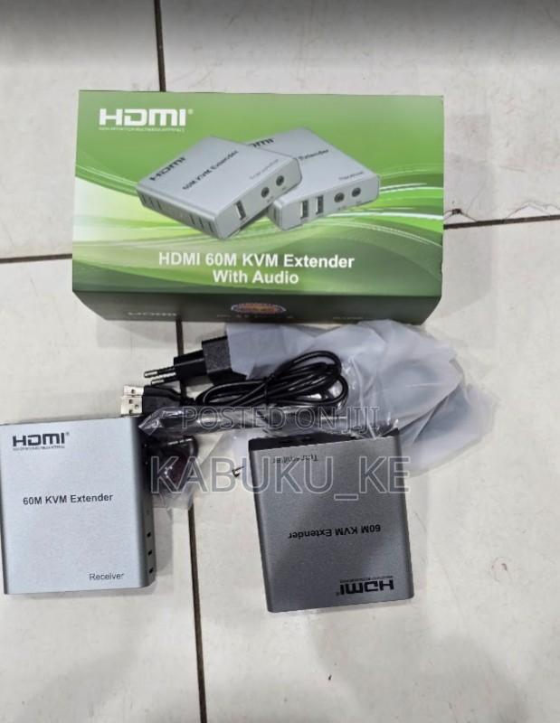 Hdmi Extender 60m With Kvm Usb