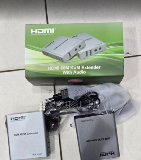 60m Hdmi Kvm Extender With Audio + Usb Kvm Control - main view