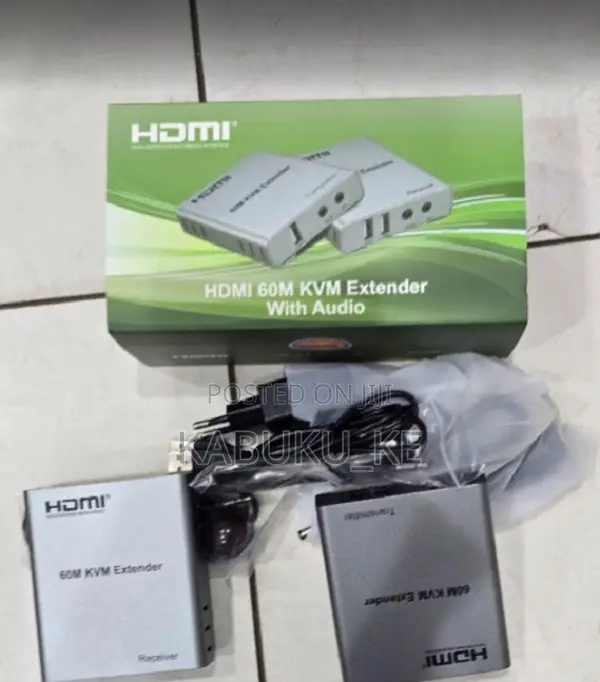 60m Hdmi Kvm Extender With Audio + Usb Kvm Control