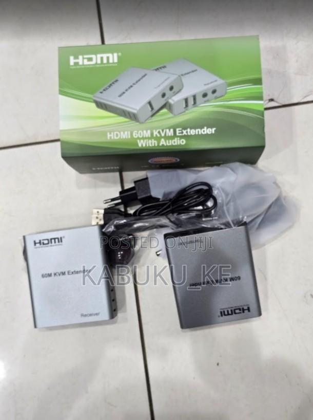 60m Kvm Hdmi Extender With Audio-1080p Hd