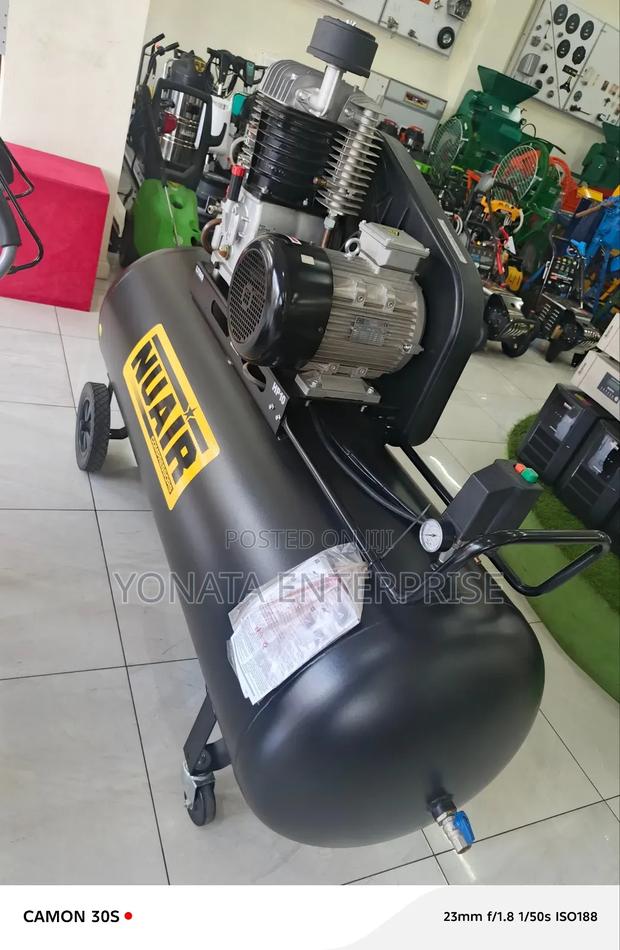 Nuair 3phase 500l Air Compressor (7.5kw/10hp) - main view