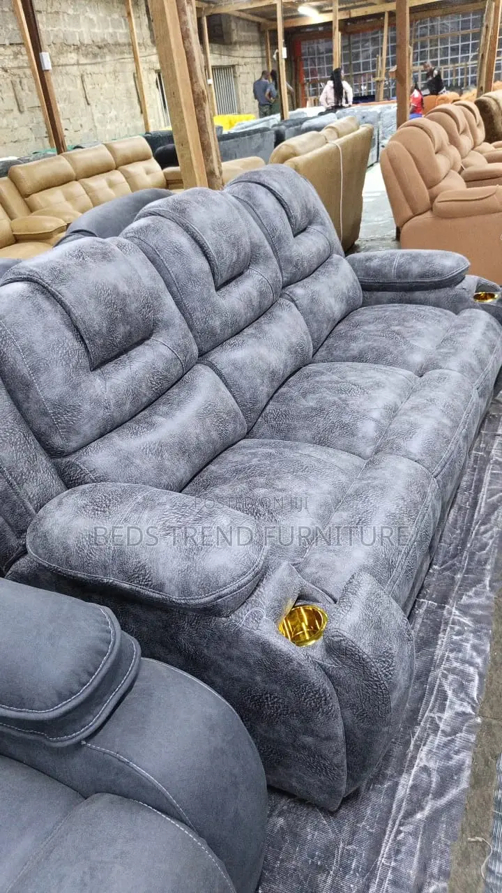 Dreamy 3 Seater Semi Recliner Sofa