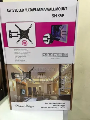 Home Design Adjustable Tv Wall Mount Rotating 14"-55" Tilt Rotating