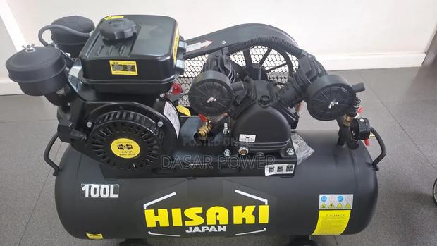 Hisaki Japan 100l Diesel-Driven Air Compressor - main view