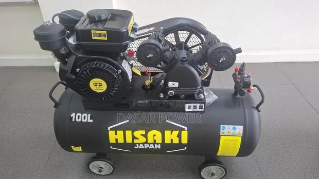 Hisaki Japan 100l Diesel-Driven Air Compressor - thumbnail 2