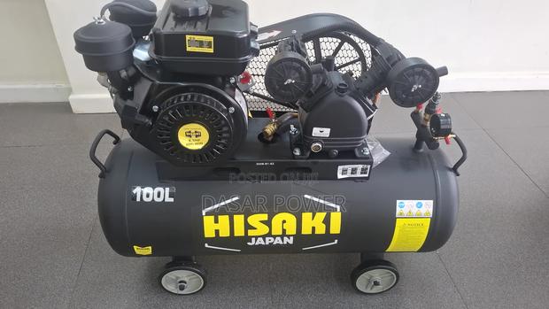 Hisaki Japan 100l Diesel-Driven Air Compressor - thumbnail 5