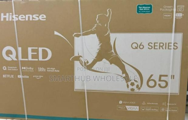 Hisense 65′′ Q6n Qled Smart Vidaa Tv 65q6n