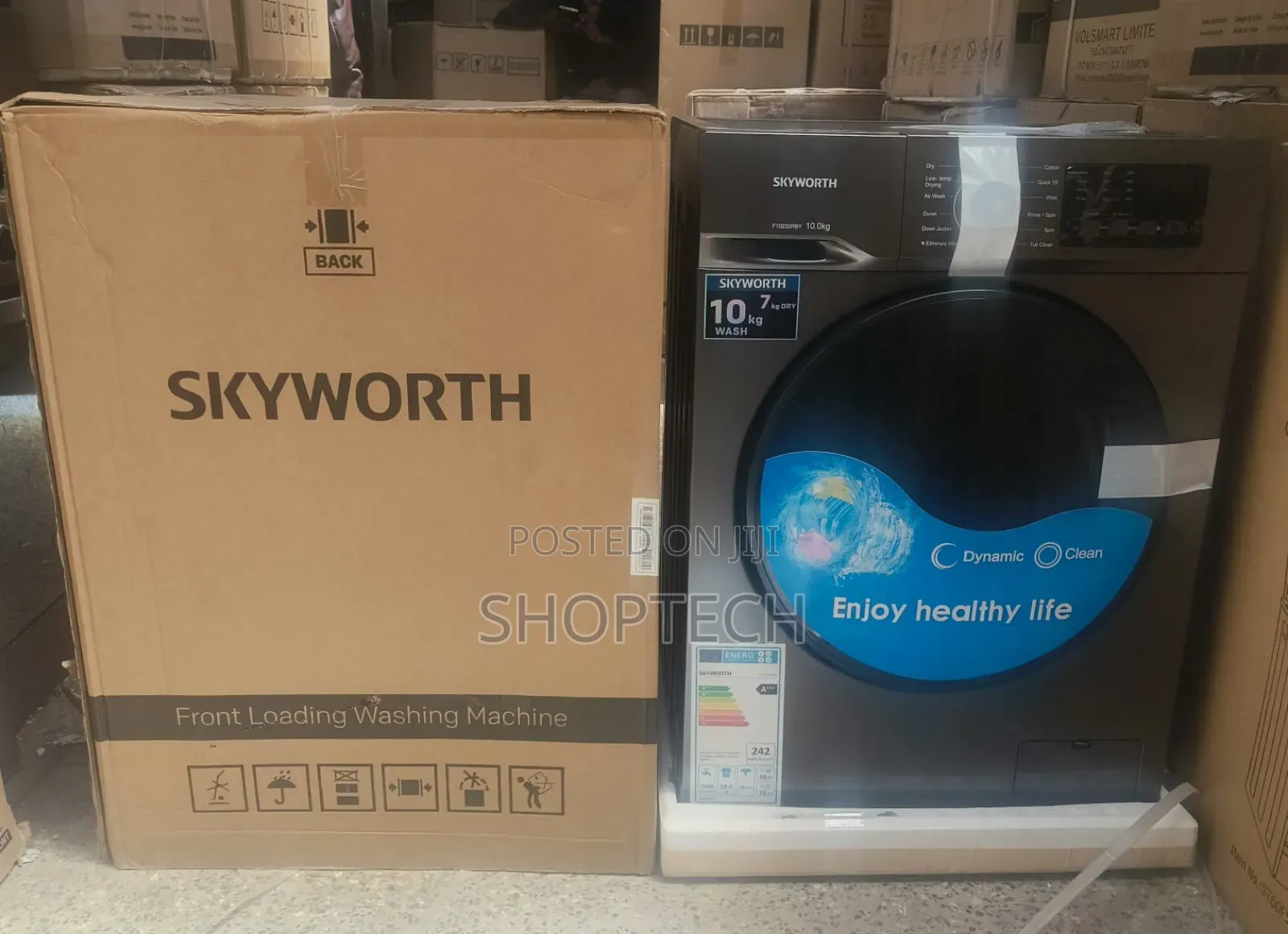 Skyworth Washing Machines Front Load 12kg Wash and Dry