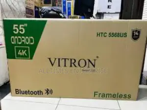 Vitron 55" Android Tv With Bt and Youtube