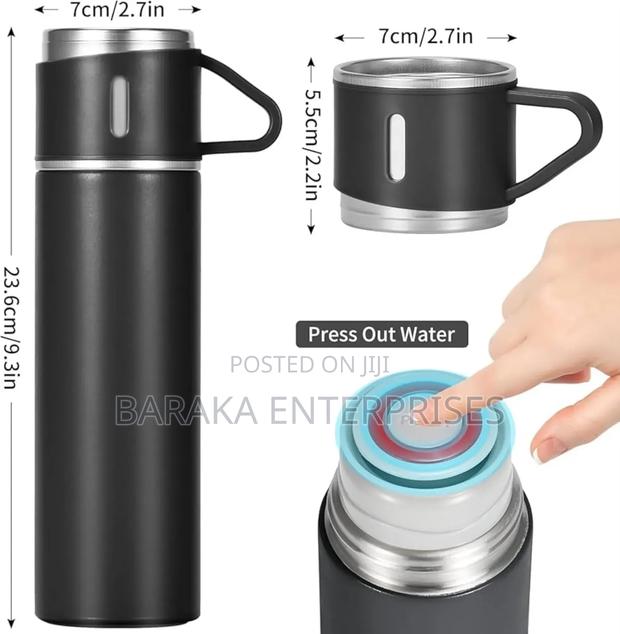 500ml Thermocup , Lid + 2cups - thumbnail 3