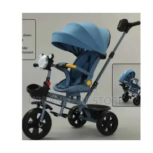 Kids Stroller Tricycle With Parent Handle