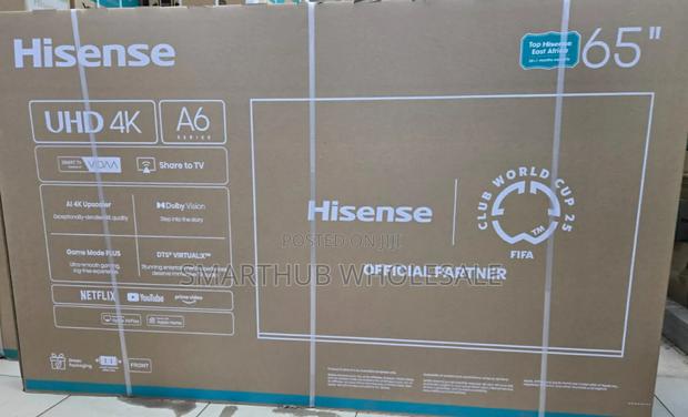 Hisense 65′′ 65a6 Series Smart Uhd Tv - main view