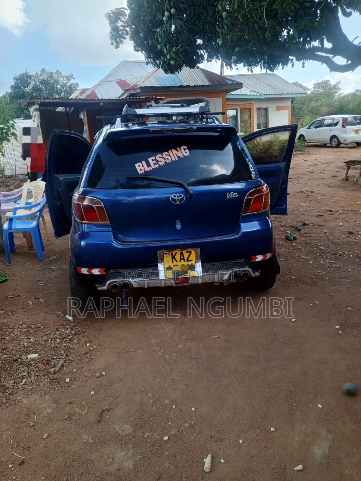 Toyota Vitz 1999 Blue