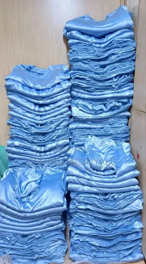Sky Blue Polyester Campaing T-shirts