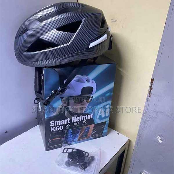 High-Tech Cycling Helmet Designed Wireless Bluetooth Audio +Controller - main view