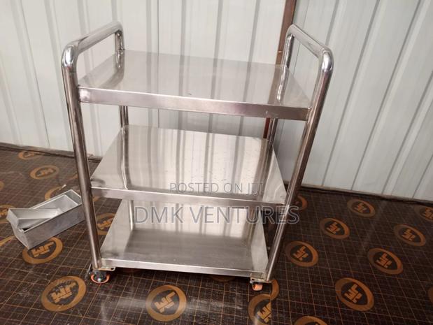 Exc Stainless Steel Food Trolley