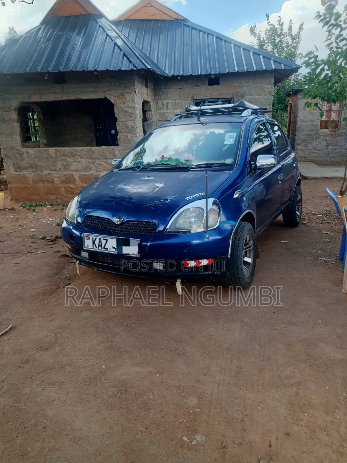 Toyota Vitz 1999 Blue