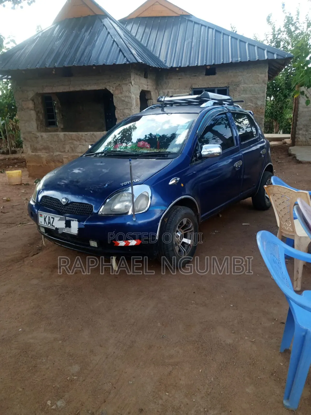 Toyota Vitz 1999 Blue