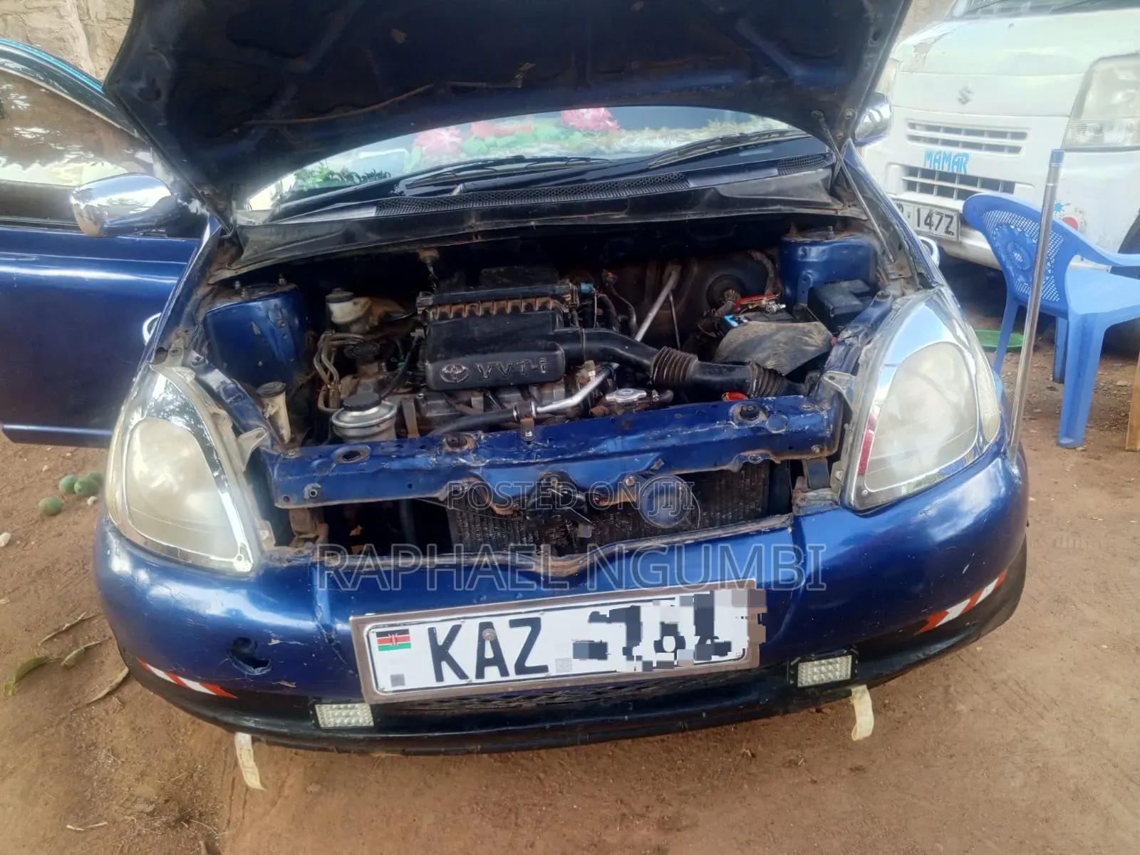 Toyota Vitz 1999 Blue