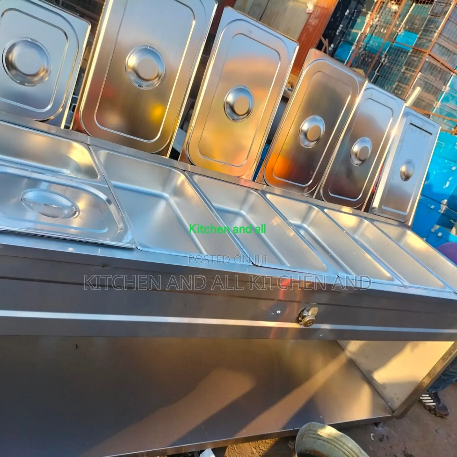 6p Bain Marie/Food Warmer Stainless Steel