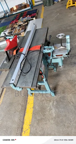 Industrial 8 in 1 Planer, Saw Mortiser Machine