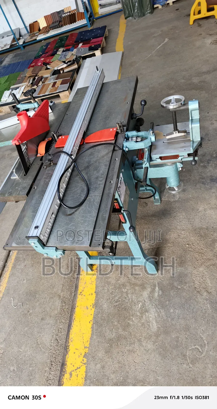 Industrial 8 in 1 Planer, Saw Mortiser Machine