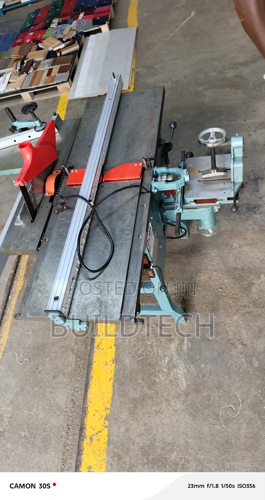 Industrial 8 in 1 Planer, Saw Mortiser Machine