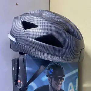 Handlebar-Mounted Remote Smart Ai Bike Helmet – Wireless Bluetooth