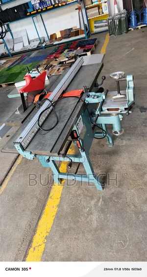 All-in-One 8 Function Timber Machine