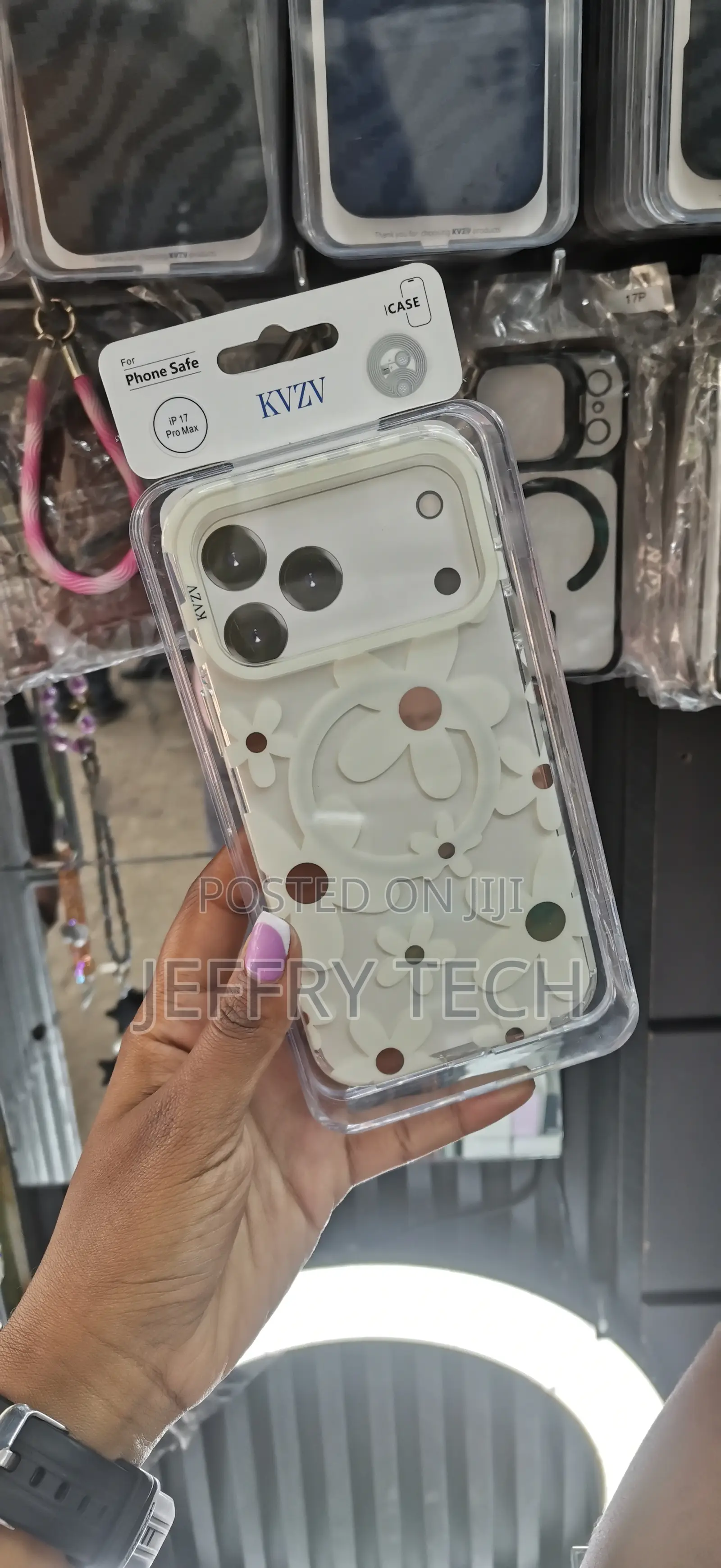 Fauler KVZV Flower Magsafe Case iPhone 17 Pro Max